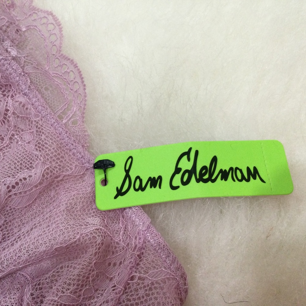 💝LOVE SALE💝SAM EDELMAN LACE CAPSLEEVE BODYSUIT - Picture 5 of 16